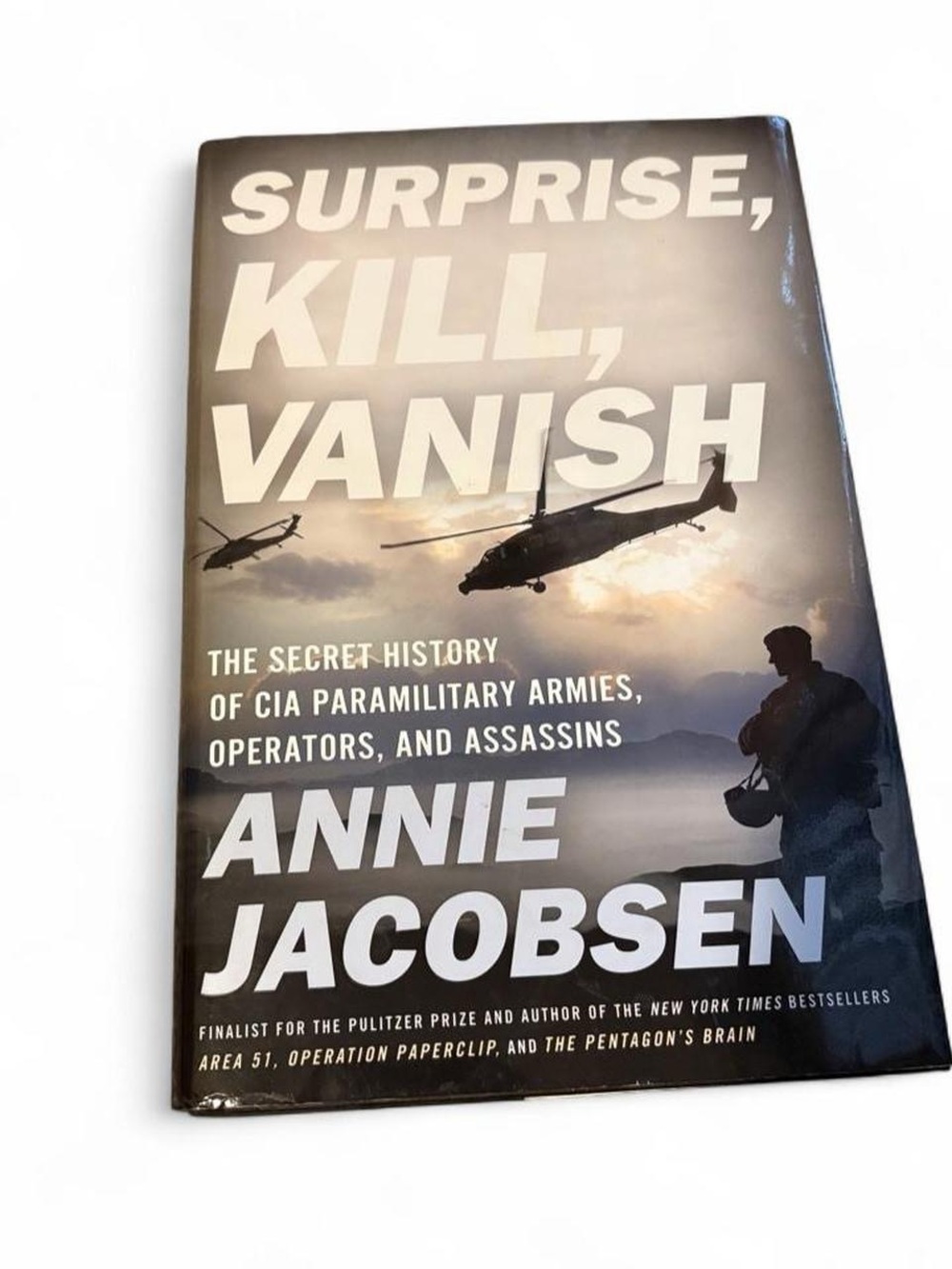 Surprise, Kill, Vanish - Gray Hardcover